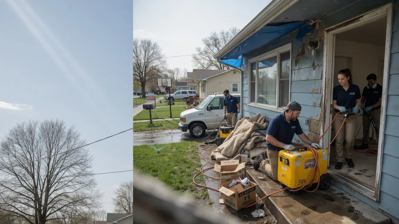 Basement Flood Cleanup in Williams, MN near me